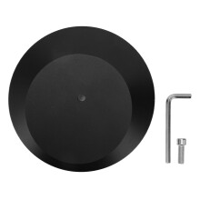Record Weigh For Turntables Metal Disc Stabilizer That Maintains Level With Realistic Sound Reproduction And Lower Noise While Stabilizing Speed Throu