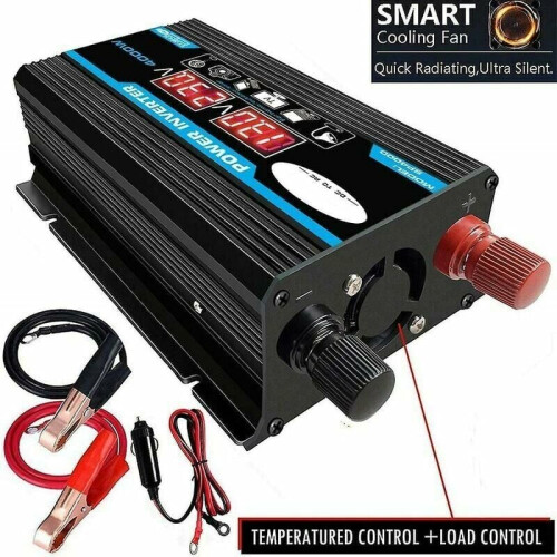 Compact Power Solution, Pure Sine Wave Inverter for Intuitive Security Display and Easy To Carry, featuring Efficient Heat Dissipation and Multiple 2