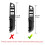 E90 E91 Black Door Armrest Panel with Window Switch Fit 5