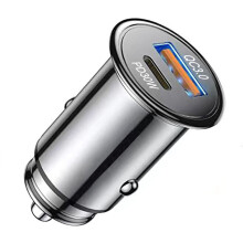 USB-C-Autoladeadapter für moderne Fahrzeuge, superschnelles Laden mit PD-Technologie, intelligenter Sicherheitschip, breite Kompatibilität