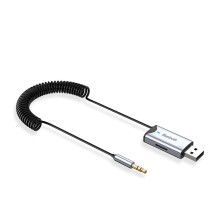 High-fidelity stereo-geluidsadapter, automatische verbinding voor een naadloze ervaring, handsfree bellen voor veilig autorijden.