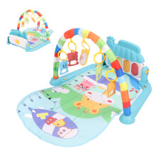 Baby Kick Play Klavier Spielmatte mit Lichtern, Sound & 5 koppelbaren Spielzeugen