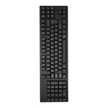 Clavier filaire USB 109 touches avec 2 ports HUB, conception pour gauche pour Windows