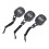 3PCS Waterproof Sports Stopwatch Timer, High Accuracy, 40mAh, ABS, Multi-Function 9