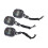 3PCS Waterproof Sports Stopwatch Timer, High Accuracy, 40mAh, ABS, Multi-Function 7