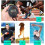 3PCS Waterproof Sports Stopwatch Timer, High Accuracy, 40mAh, ABS, Multi-Function 4
