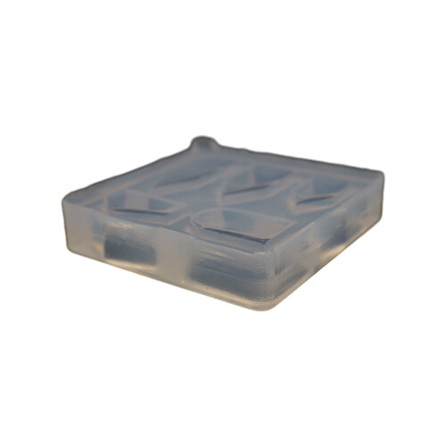 Silikonform, Miniatur-Hausgussformen,