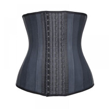 Underbust Body Shaper For Women Latex Sport Girdle Cincher Corset Spiral Steel Bones Hourglass Waist Line Postpartum Belly Abdomen Corset Breathable