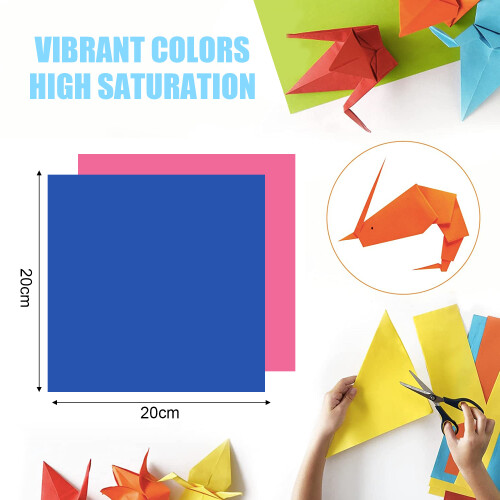 Χαρτί Origami για κατασκευές DIY, ευρέως χρησιμοποιούμενο σε δημιουργικές 2