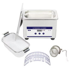 Máquina de Limpeza Ultrassônica de Alta Potência, Pequena Máquina de Limpeza de Laboratório, Remoção de Óleo e Ferrugem, Plugue UE