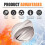 5xWB03T10284 Oven Knobs Replacements,Stove Knobs for GE Surface Burner Control Assembly-Replaces AP4346312 PS2321076 2