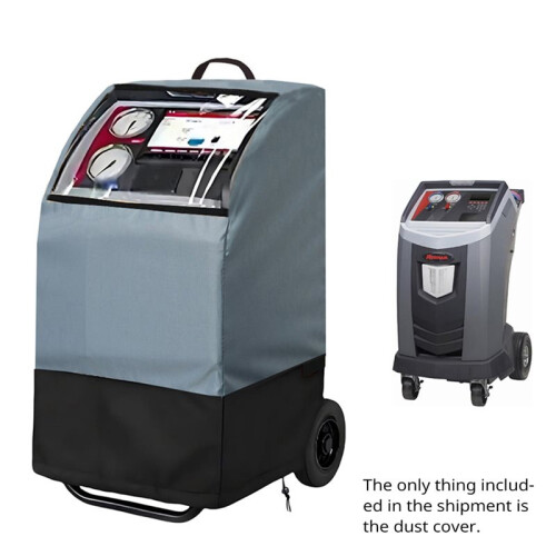 For Robinair A/C Refrigeration Recovery Machine Protective Cover with Perspective Window Motor Waterproof and Dustproof 1