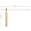 2 Pieces Copper Dowsing Rod, Flexible Divining Rods Rotation Tool, Solid Copper and Brass Dowsing Rods with Gift Box 7
