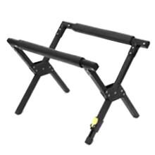 Faltbarer Kühlständer für Outdoor-Camping, Faltbarer Eisbehälterständer Aus Aluminium, Wander-, Grill- und Picknickständer, Gepäckablage mit
