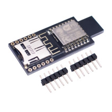 ATMEGA32U4 Virtuellt Tangentbordsutvecklingskort WIFI ESP8266 ESP-12E TF-Lagring för -Modul