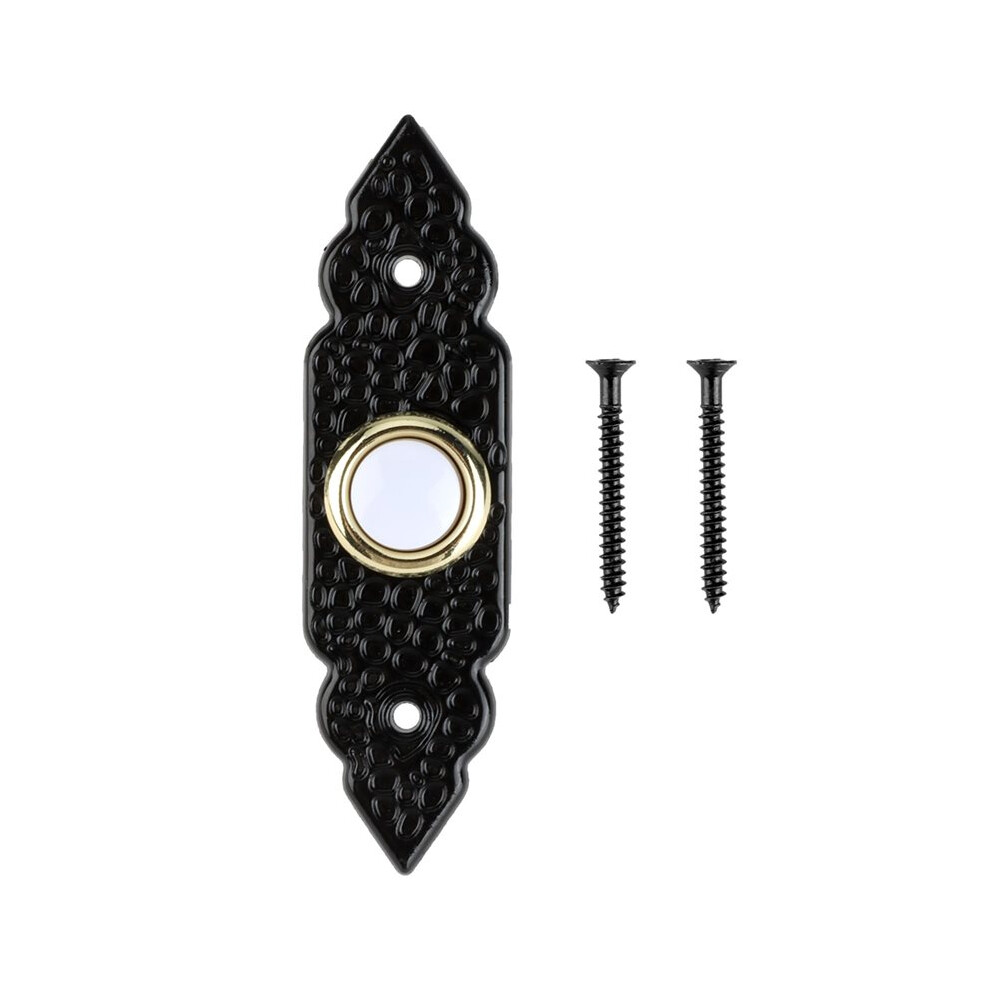 Vintage Style Wired Doorbell Button With Glow, Universal And Easy Installation, Classic Brass Finish For Home 6034206130951