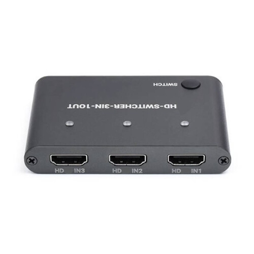 -Compatible 4K Switcher 3 in 1 Out One-Click  Input Devices to Share One HD Screen Support PC Game 2