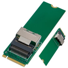 M.2 Till 10G Nätverkskort B+M SFP+ X520 10G Fiberoptiskt Industriellt Datorservernätverkskort JL82599EN-Chip