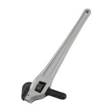 450mm Heavy Duty Aluminum Alloy Adjustable Offset Pipe Wrench with Floating Hook Jaw