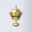 Brass Floor Heating Valve Core Set with Automatic Spring Return Needle Valve,Compatible with M30 X 1.5 Thermostatic 6