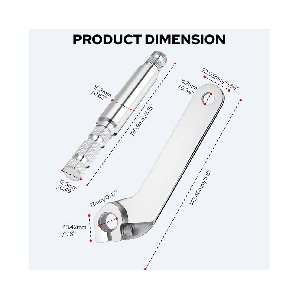 Inner Shifter Lever Shaft Kit, Stainless Steel Inner Shift Rod Lever Fit For Touring Electra Glide 6033892011728