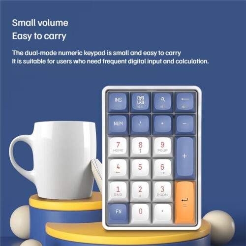 Aigo A18 Wireless Mechanical Numeric Keypad 22 Keys for Laptops and Computers 1