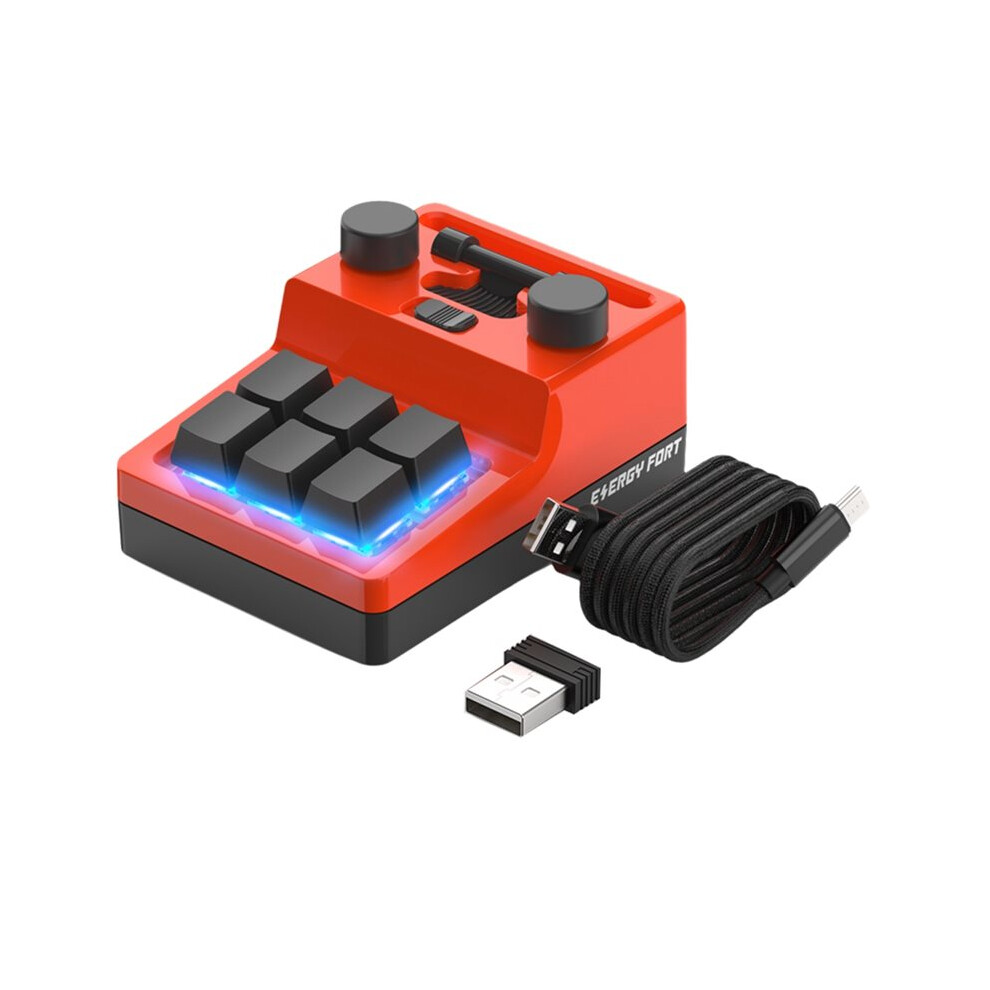 Usb Custom Keyboard Wireless Tri-Mode Keyboard Volume Button Knob Programming Macro Gaming Mechanical Keypad 6032029504843