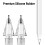 Replacement Tips for  Pencil 1st/2nd Gen/USB-C/Pencil Pro, Innovative Elastic Soft Probe Precise for  Pro 6
