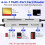 Multifunctional Memory Card Reader Type-C & USB A Card Reader XD+CF+MS++TF/M2 Reader Multi-Card Reader Adapter 9