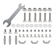 Replacement Hardware Bolt & Nut Set for Patio Heater - Propane Outdoor Space Heater Accessories