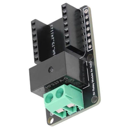 Relay Add- Module for Seeed Studio XIAO and QT Py, HF32FA-G Relay  To10A/250VAC Learning Kit 2