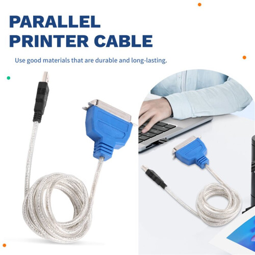 USB 2.0 to CN36 Parallel Printer Cable CN36 Converter 36Pin Port Adapter  for Computer PC 2