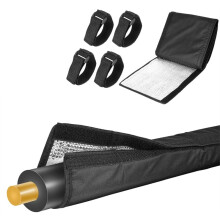 3-Layer HVAC Copper Pipe Insulation Cover,72'' X10.2'' AC Pipe Insulation Cover Outdoor,Flexible Insulation Sleeve Wrap
