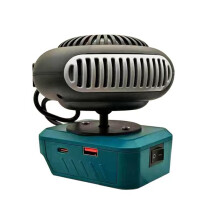 Power Tool Parts Lithium Electric Power Warm Air Blower Fan Heater Hot&Cold Wind Dual Mode for  18V Li-Ion Battery