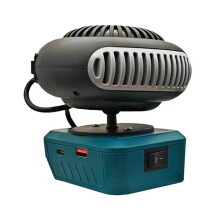Power Tool Parts Lithium Electric Power Warm Air Blower Fan Heater Hot&Cold Wind Dual Mode for  18V BAT618 Battery