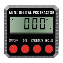 Digital Electronic Protractor Inclinometer Angle Gauge Magnetic Base Level Tool for Woodworking and Construction