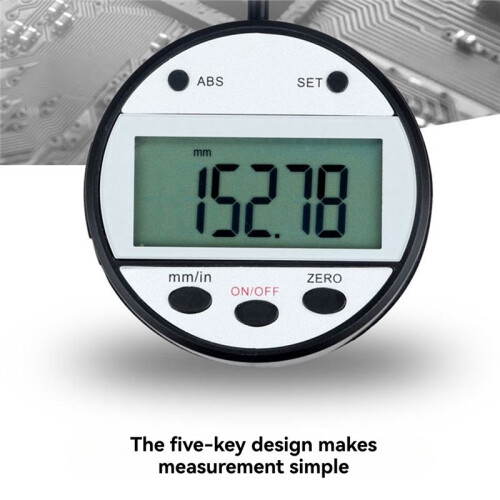 Vertical/Horizontal Dual-Use Digital Display Ruler Machine Tool with Displacement Sensor for Carving Machine 0-200mm 2