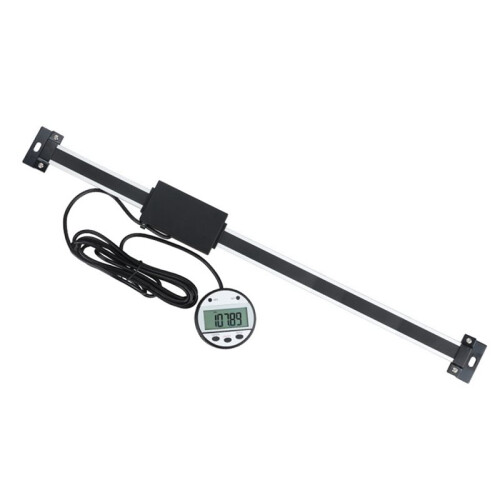 Vertical/Horizontal Dual-Use Digital Display Ruler Machine Tool with Displacement Sensor for Carving Machines 0-500mm