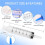 10 Pack 60ml Plastic Syringes, Sterile & Individually Sealed for Precision Liquid Handling 6