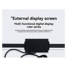 Regla Digital de Doble Uso Vertical/Horizontal para Máquina Herramienta con Sensor de Desplazamiento para Máquina de Tallado de 0 A 200 mm.