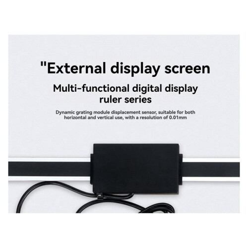 Vertical/Horizontal Dual-Use Digital Display Ruler Machine Tool with Displacement Sensor for Carving Machine 0-200mm