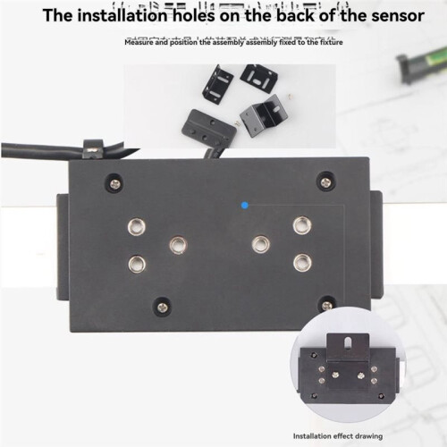 Vertical/Horizontal Dual-Use Digital Display Ruler Machine Tool with Displacement Sensor for Carving Machines 0-500mm 2