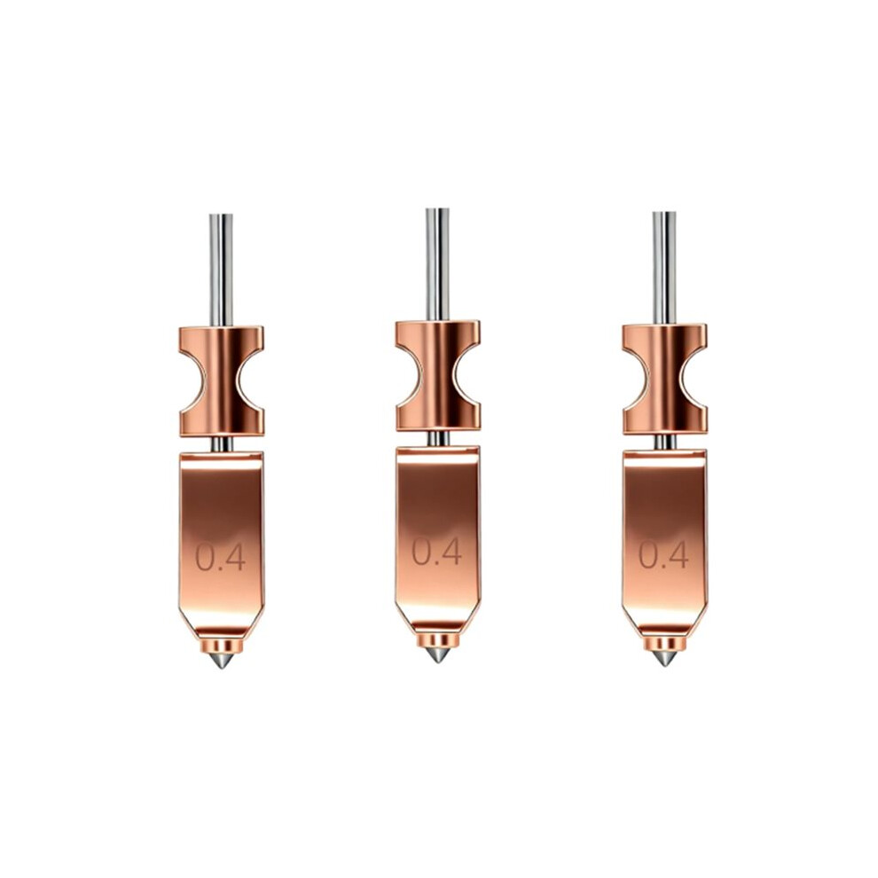3Pcs For Flashforge Ad5x Quick-Detachable Hotend Nozzle Quick Release Nozzle 0.4Mm Adverturer 3D Printer Accessories Saudism