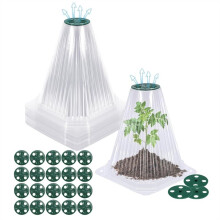 20 Fundas Protectoras para Plantas de Jardín, para Protegerlas de Insectos y Heladas.