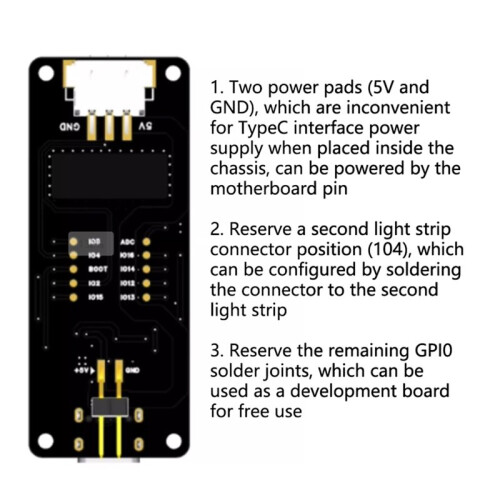 1 Stuk ESP-12F WLED-Controllermodulebehuizing Omgevingslicht WIFI-Controller ESP8266 Accessoires Geen Behuizing 2