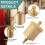 2 Pack 1/8 Inch Automatic Air Vent Valve, Automatic Air Bleed Vent, Float Valve for Hot Water Radiators Heating System 3