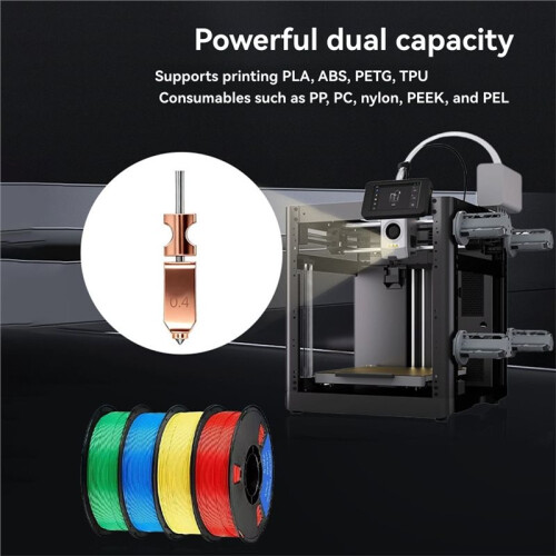 3Pcs for Flashforge AD5X Quick-Detachable Hotend Nozzle Quick Release Nozzle 0.4MM Adverturer 3D Printer Accessories 2