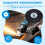 2PCS Angle Grinder Backing Pad Compatible with , , BHA , 4.5" X 5/8"-11 Angle Grinder Ribbed Backing Pad 6
