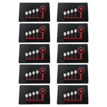 10PCS LED Power Display Stickers for M18 Lithium Battery LED Key Label for 18V 48-11-1815 Li-Ion Battery Pack