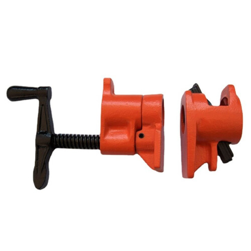 Pipe Clamp, Hand-Cranked Pipe Clamp, Heavy-Duty Clamp, Fixing Clamp, 6-Point Pipe Clamp